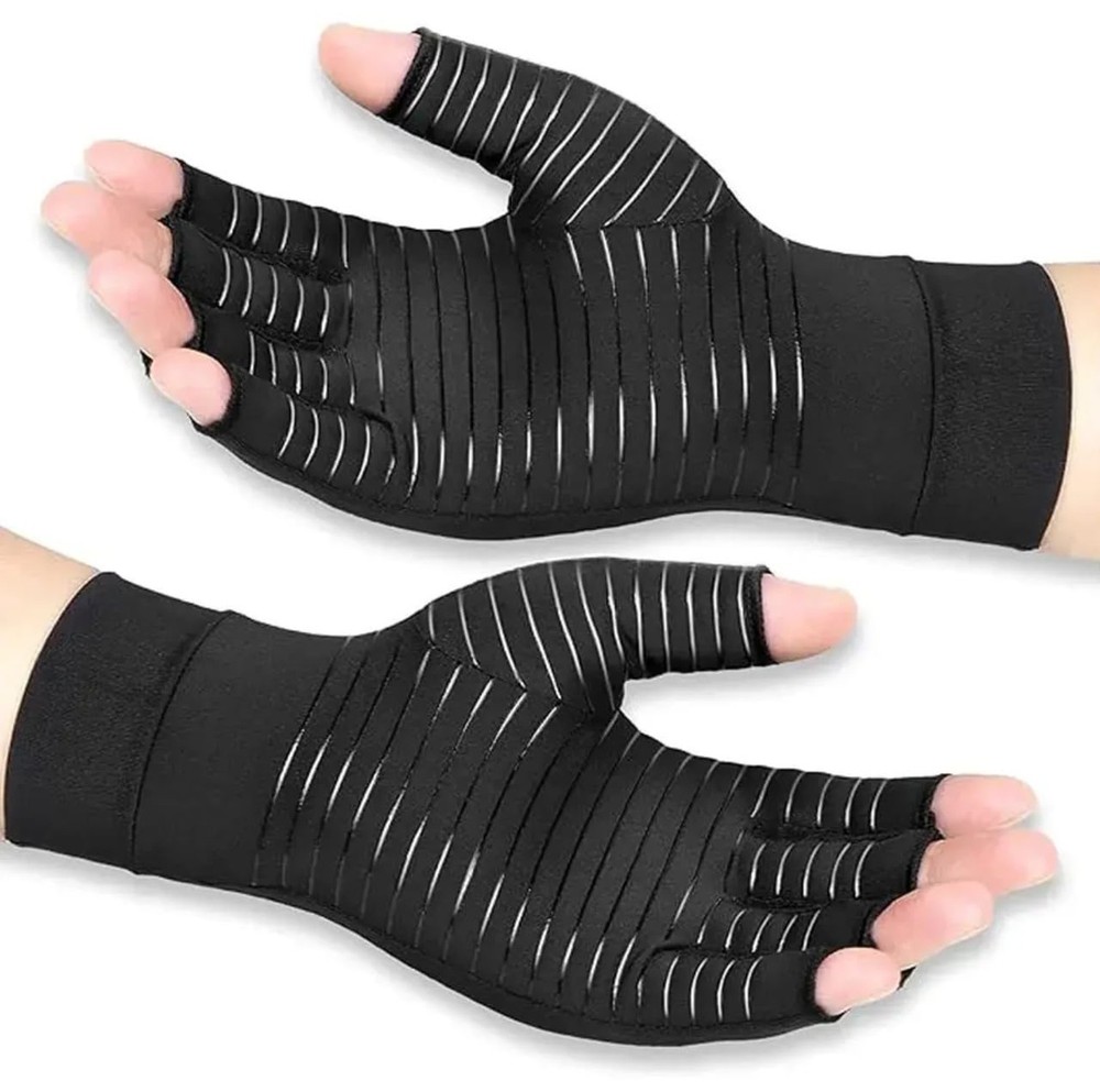 Copper Care Copper Infused Compression Gloves (One Pair) Medium