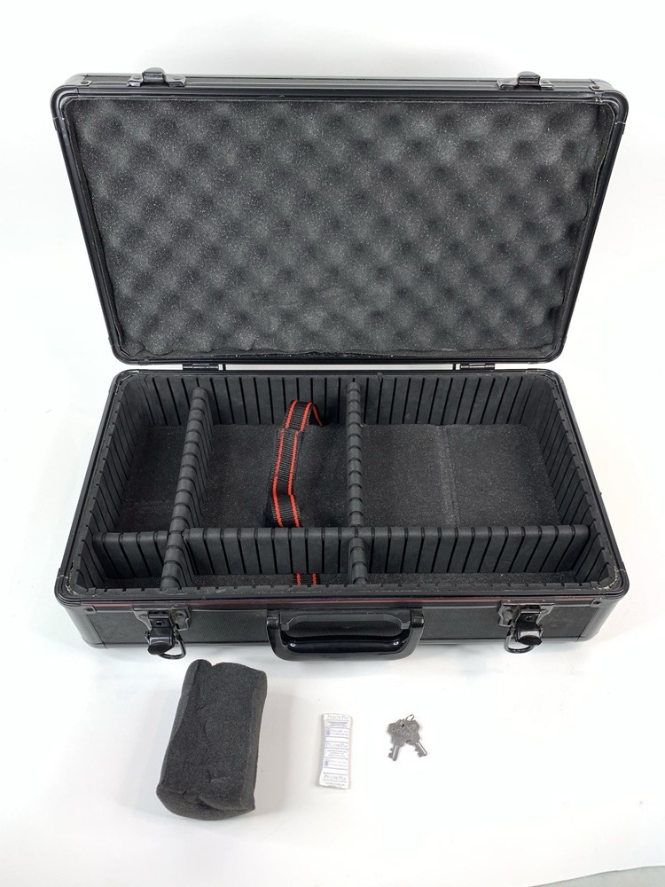 Solidex VTG Case Foam Lined Hard Shell Pelican Style For Electronics WITH KEYS