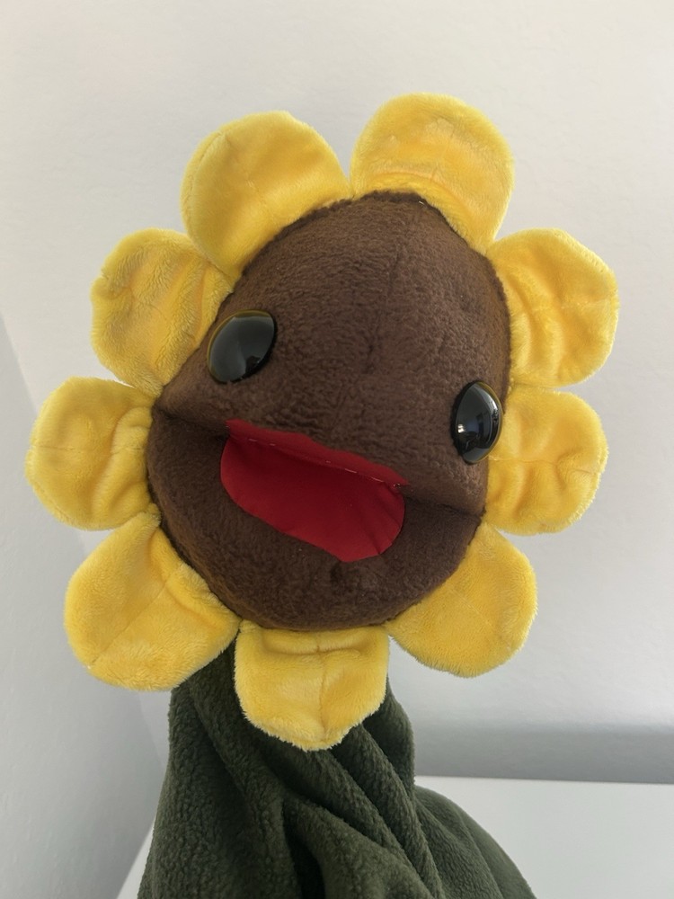 Sunflower Ventriloquist Puppet Sack Puppet Livehand Puppet