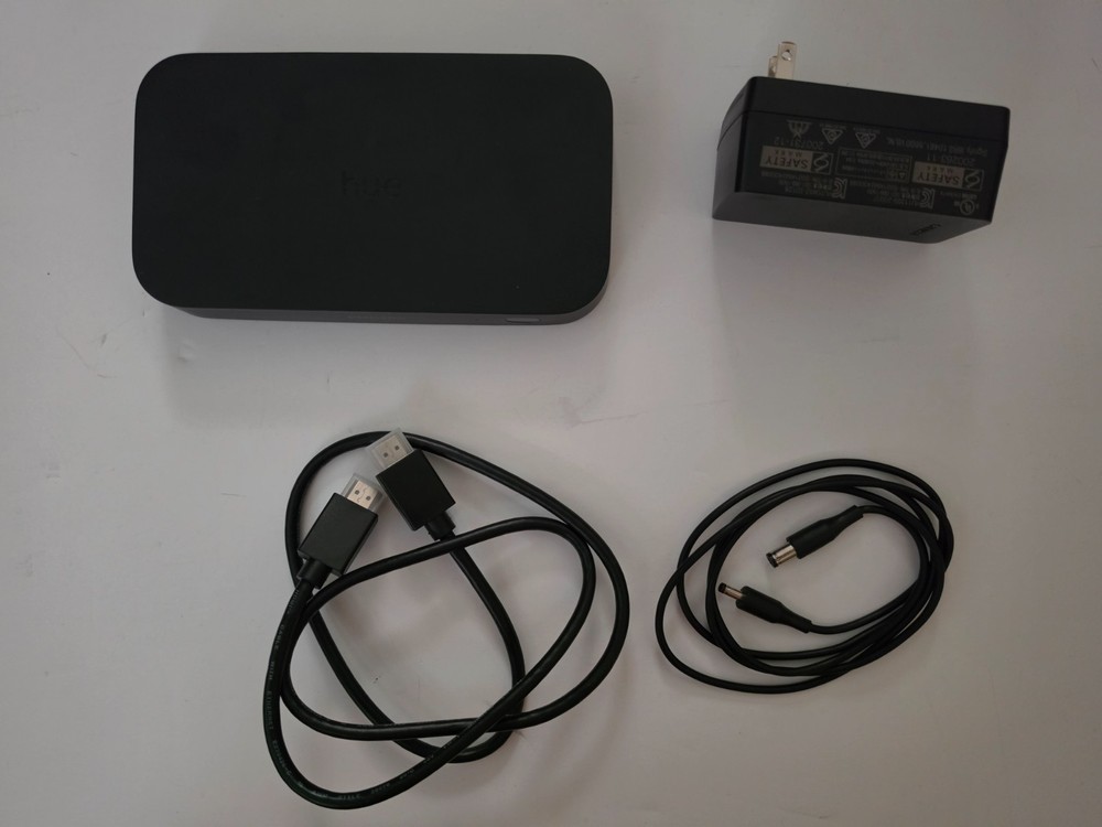 Philips Hue Play Sync Bundle (4K HDMI Box, 75" Gradient Lightstrip, Hue Bridge)