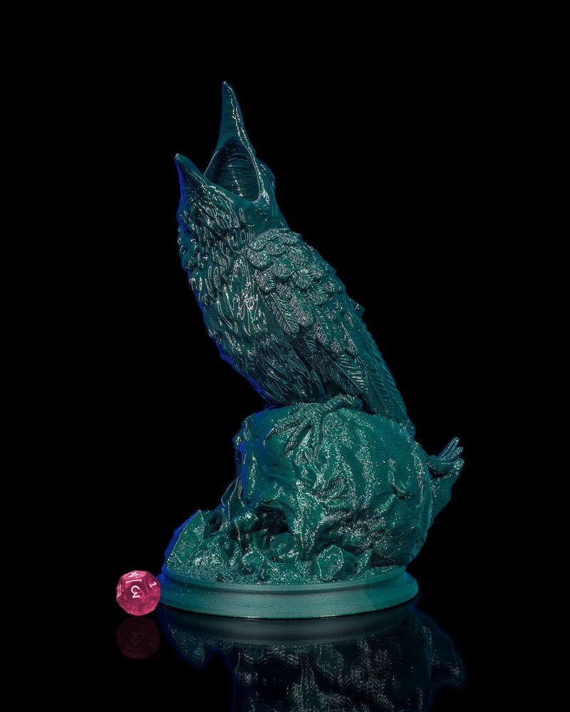 Raven Dice Tower Dice Roller Dice Tray DnD RPG Tabletop Terrain Miniature