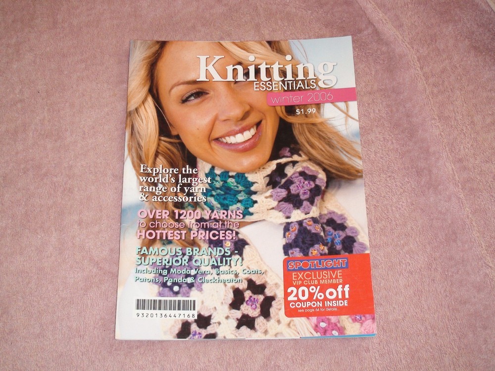 KNITTING MACHINE MAGAZINE KNITTING ESSENTIALS WINTER 2006