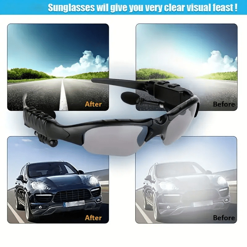 Smart Bluetooth Anti-Blue Light Glasses