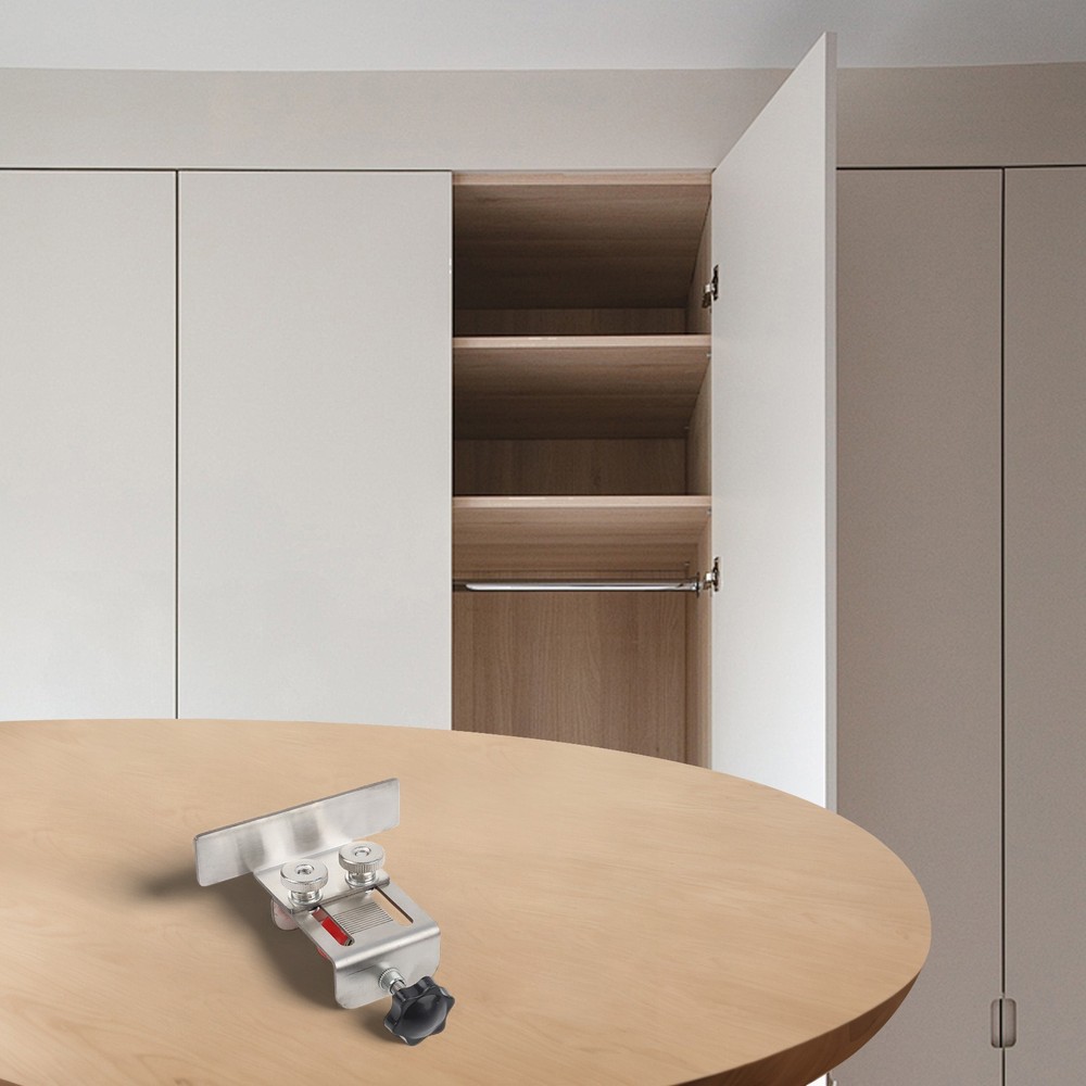 Dual Functionality Professional Installer's Aid Tool for Cabinets and Wardrobes