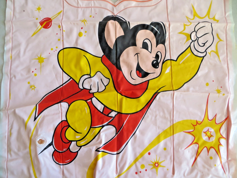 Vintage Alvimar 1979 Viacom Mighty Mouse Pool Float - NOS