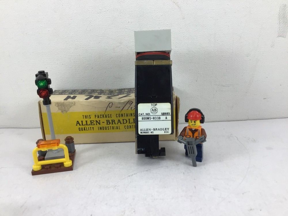 800MS-H33B SER A - ALLEN-BRADLEY - OPERATOR FOR SELECTOR SWITCH - **NOS!**