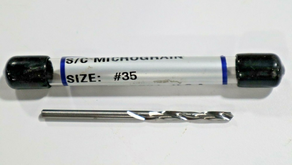 #35 CARBIDE DRILL, 2 FLUTE C516