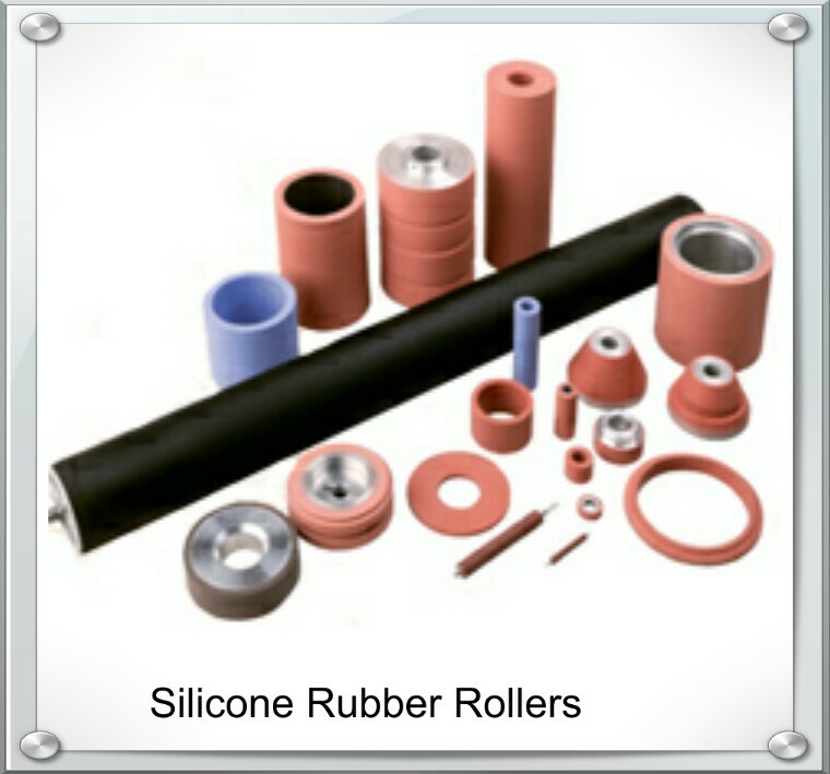 SILICONE RUBBER DIES, ROLLERS & SHEETS FOR HEAT TRANSFER & HOT STAMPING SYSTEMS