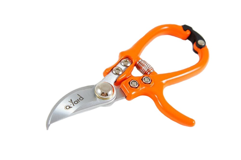 2 - pack Q-yard Pruning Shear, Mini-Trimmer Extra Sharp Garden Hand Pruners,