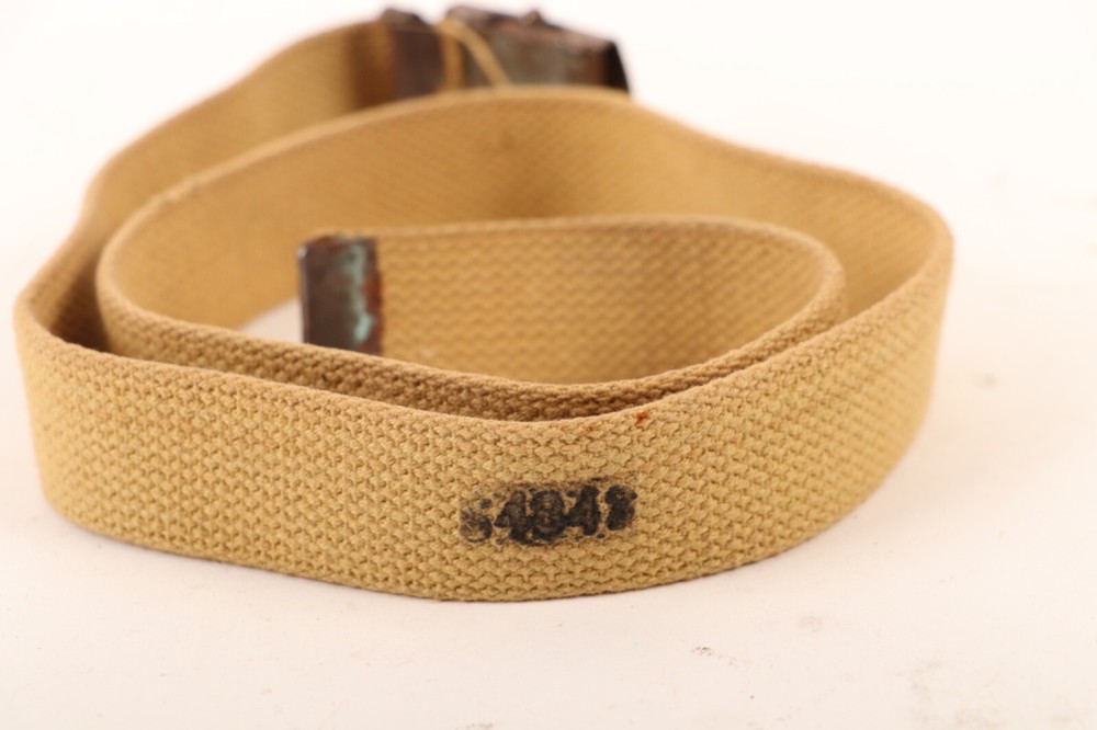 p427 WWII Brass Buckle with 36" Belt