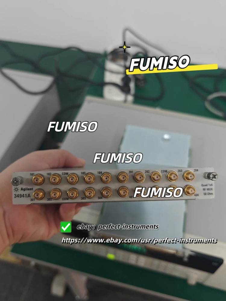 Keysight Agilent 34980A Multifunction Switch Measurement Unit.#per