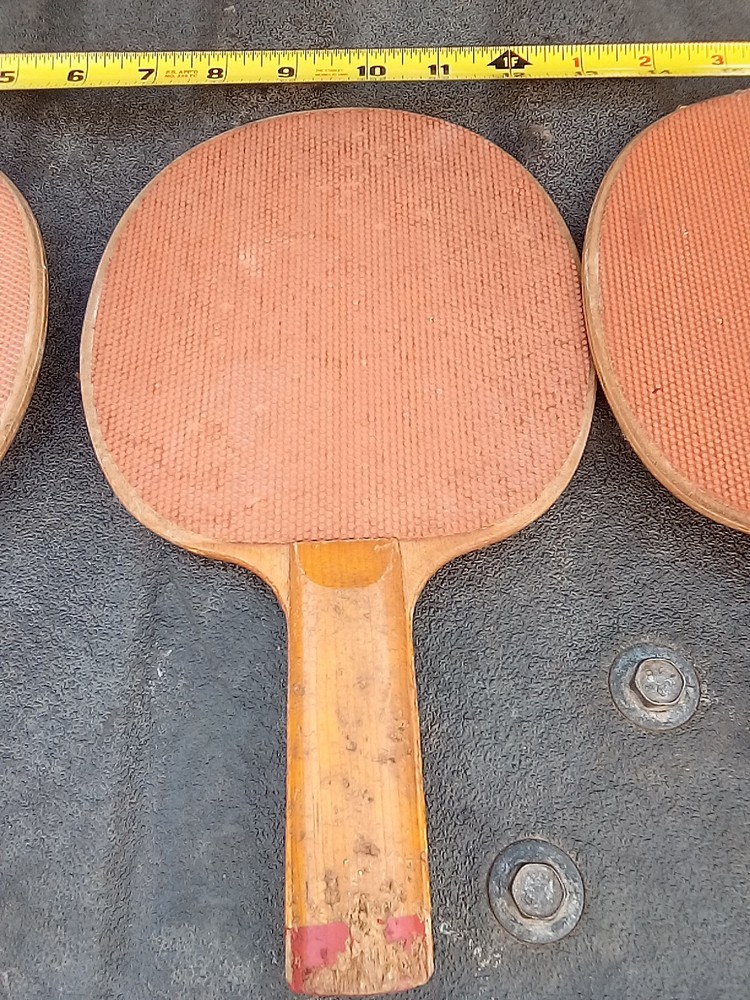 Vintage Ping Pong Paddles