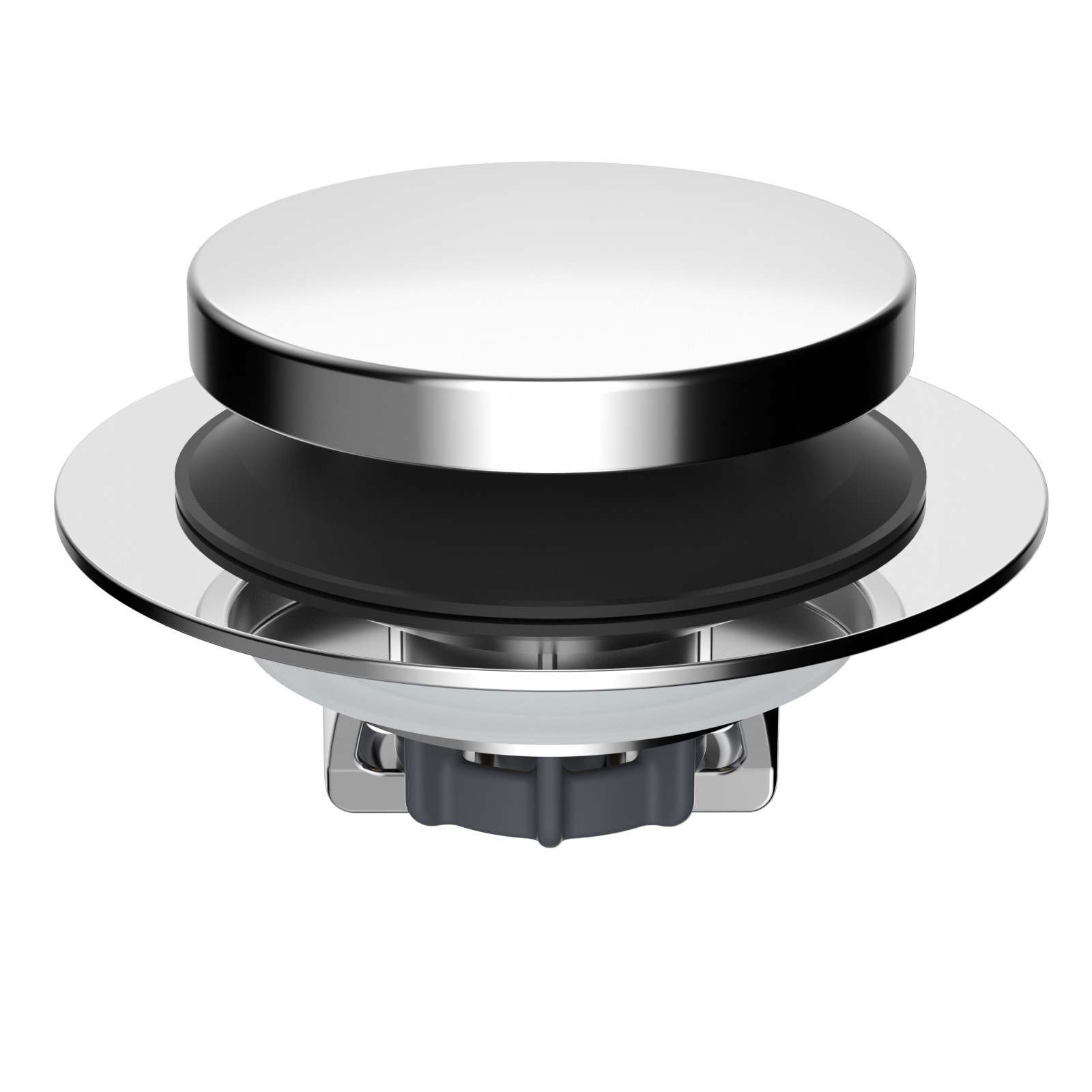 3 in 1 Bathtub Drain Stopper Universal Pop Up Tub Stopper for 1.5''~2.4'' Drain