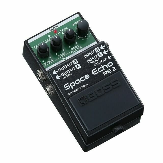 Boss RE-2 Space Echo Delay and Reverb Effects Pedal