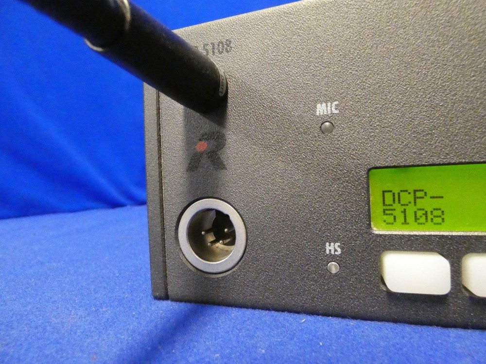 Riedel DCP-5108 Intercom Panel w/Microphone, Power Cord
