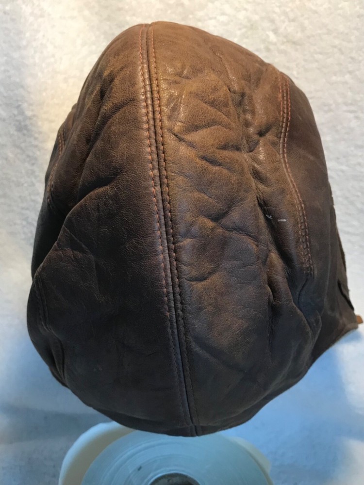 WW2 RCAF Modified Type B Leather Pilots Helmet