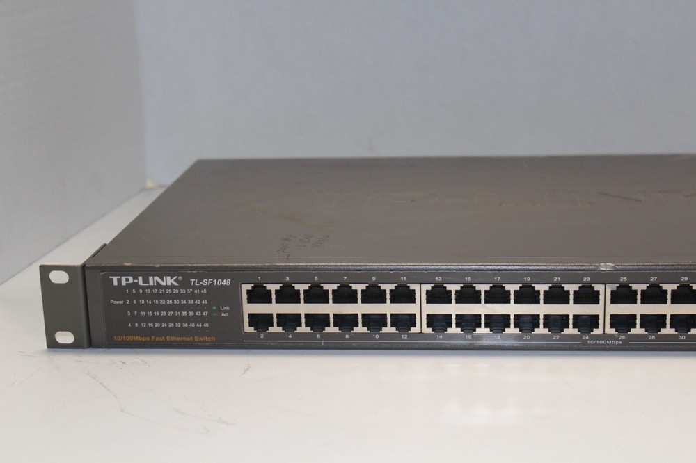 TP-LINK Technologies TP-Link (TL-SF1048) 48-Ports Rack-Mountable Ethernet Switch