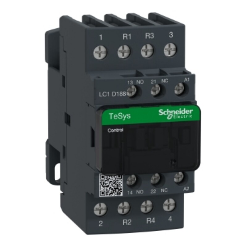 1pcs Schneider LC1D188B7C 24VAC contactor 4Poles 32A