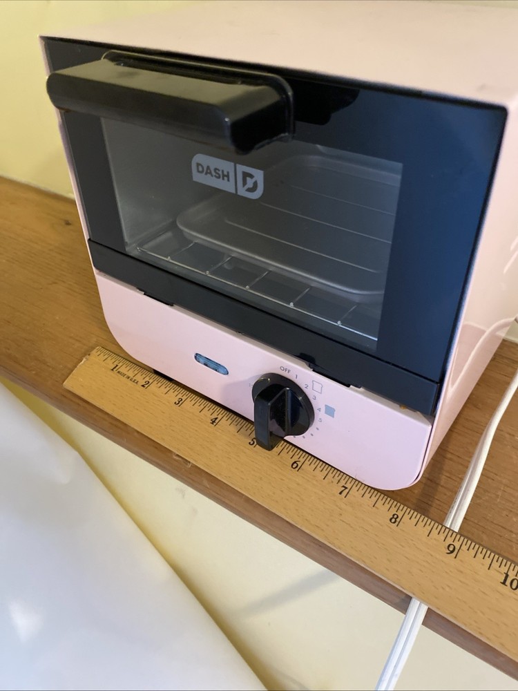 Dash Mini Toaster Oven - Pink, Fully Functioning Mod Style EXCELLENT