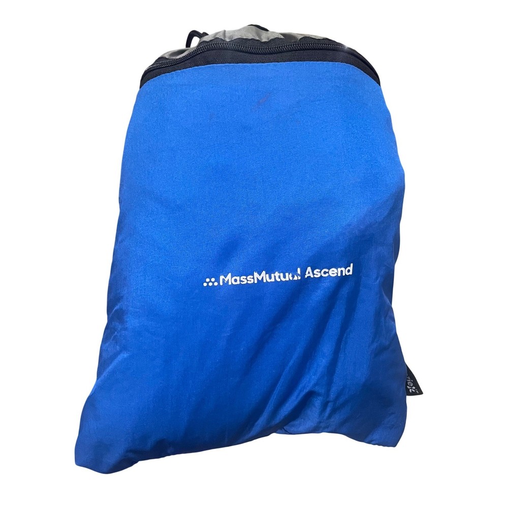 MassMutual Ascend Blue Nylon Drawstring Travel Hammock