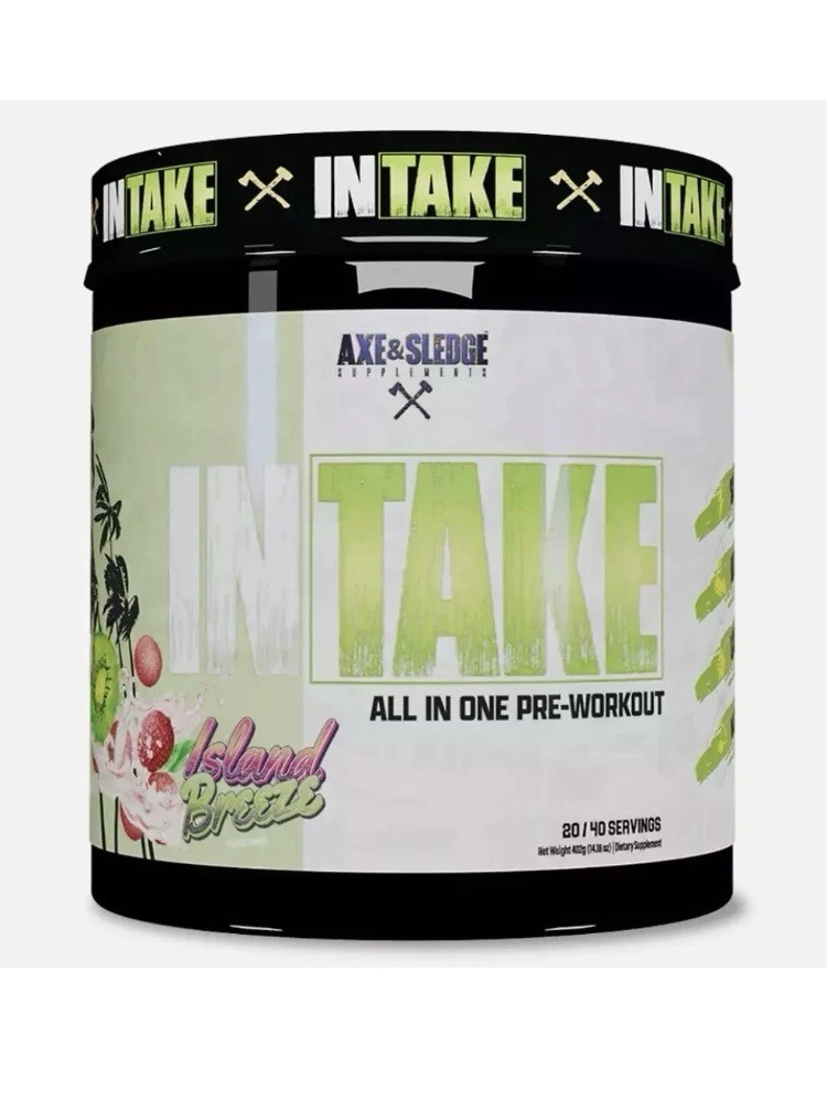 Axe & Sledge - INTAKE - ISLAND BREEZE ALL IN ONE PRE WORKOUT