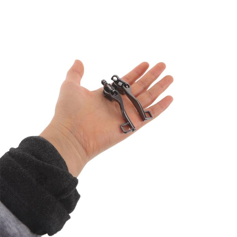 4 PCS Explosion-proof Combination Lock Zipper Double Layer Slider