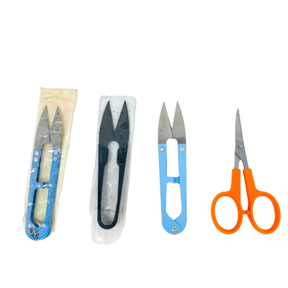 8 Pcs Assorted All-Purpose Shears Stainless Steel, Thread Snips Scissors