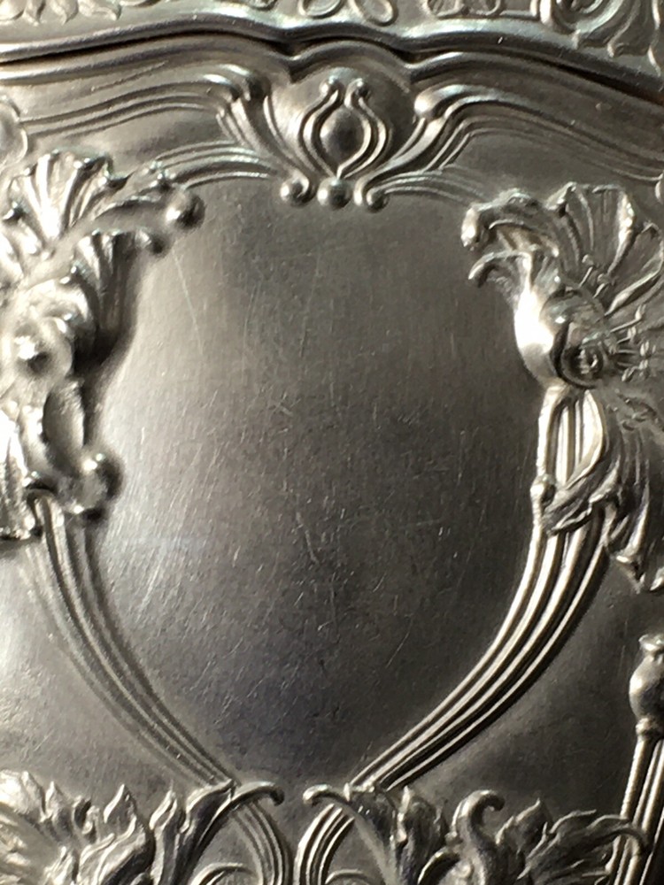 Sterling Silver "Flip-Top Lid" Vesta Case by Gorham, c. 1912