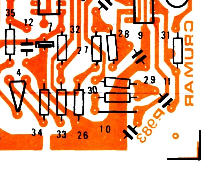 CRUMAR DP-80 N Service Manual Schematic Diagrams Schaltplan Electrical Diagram PDF