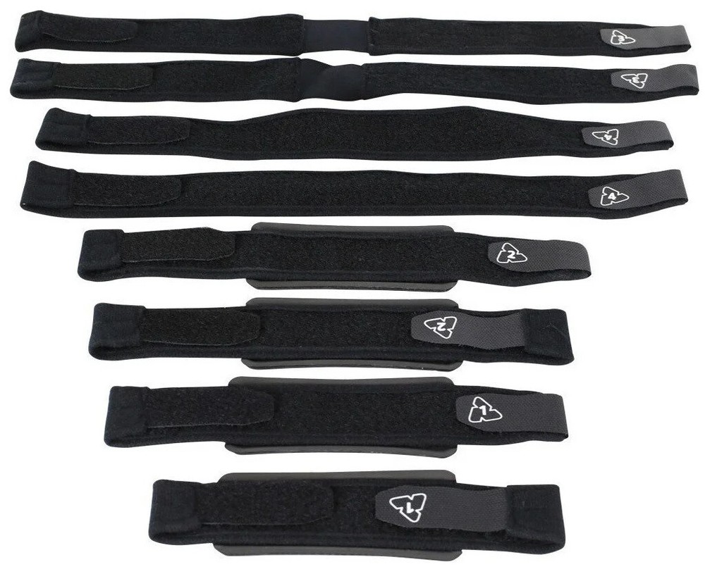 Leatt X-Frame Hybrid Knee Brace Strap Kit Black