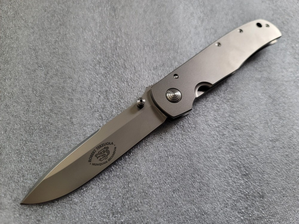 Robert Terzuola Knives Custom 3B, The Third Framelock Bob Made