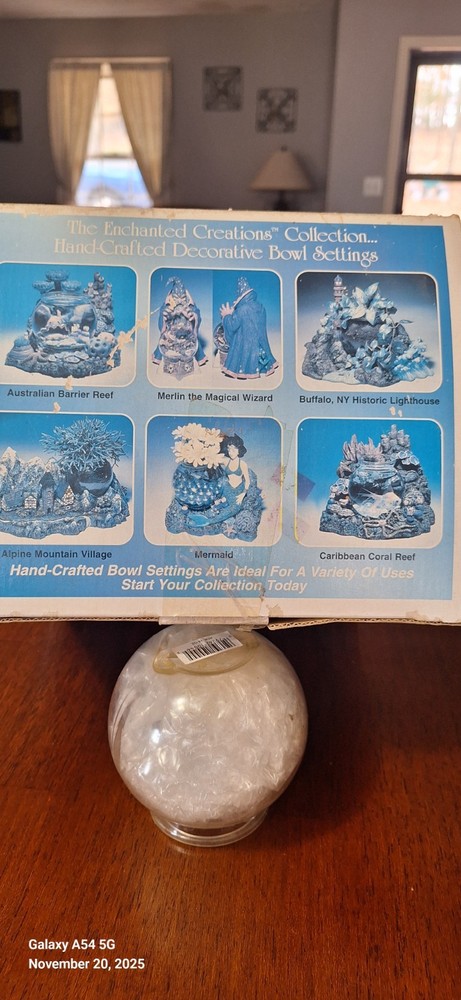 Enchanted Creations hand crafted decorative bowl kit