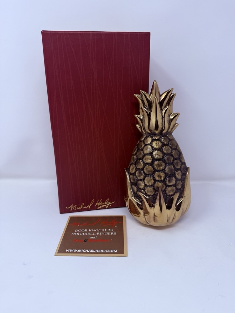 Michael Healy Premium Bronze Pineapple Door Knocker