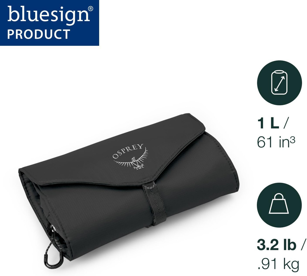 Ultralight Roll Packing Organizer, Black