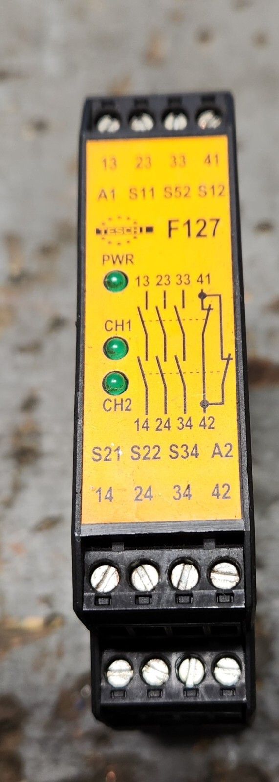 Tesch F127AX203 Automatic Reset 07400082