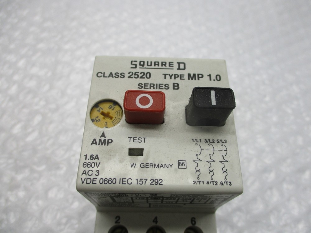 SQUARE D 2520MP1.0 SER.B STARTER NSNP