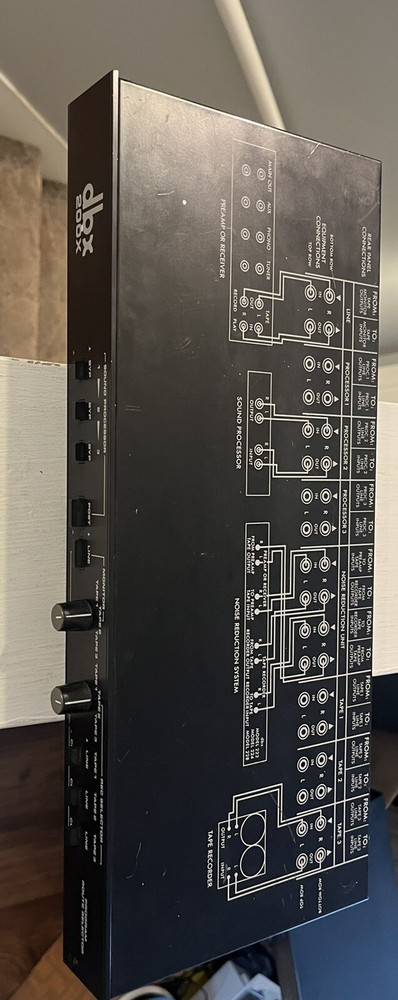 DBX. 200X Tape Selector Program Route Selector Stereo