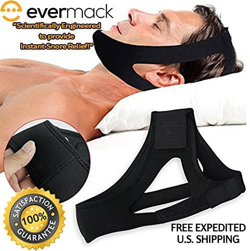 ANTI-SNORE Chin Strap Fully Adjustable Durable Quality Stitching COMFORTABLE