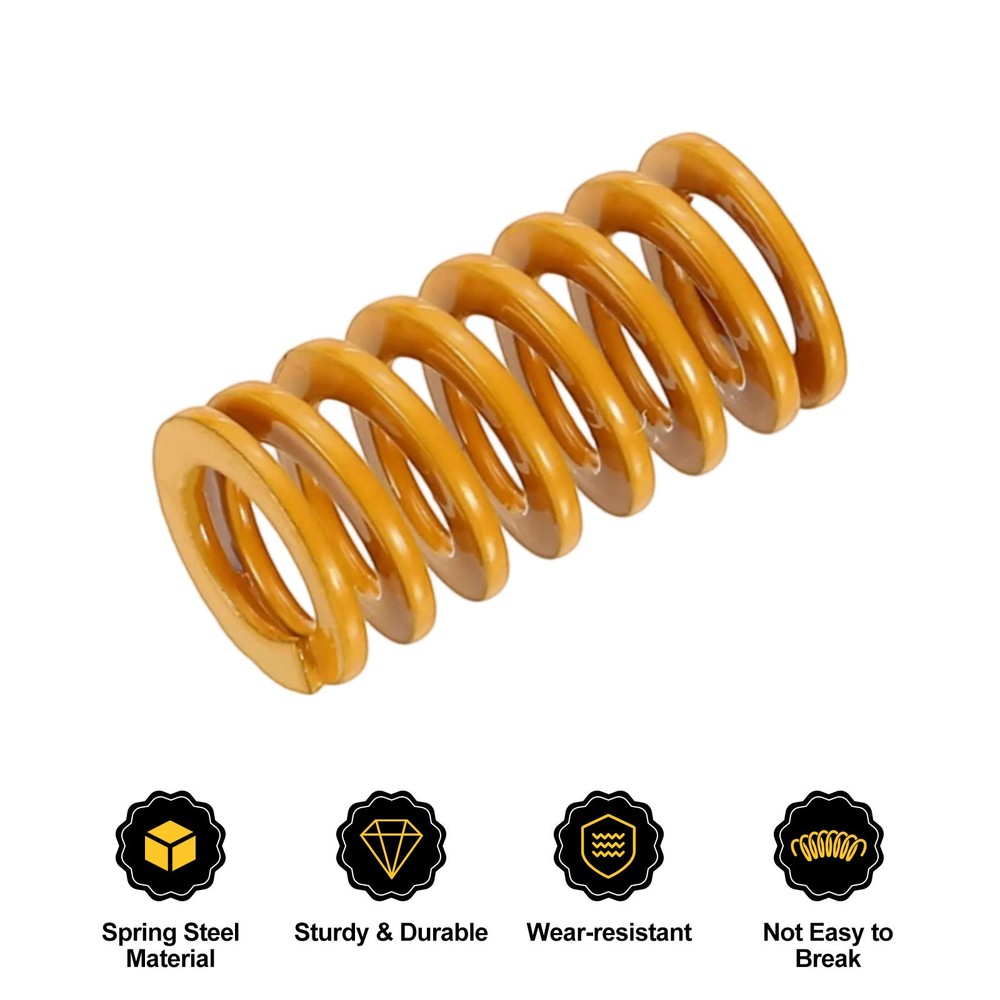 2pcs 3D Printer Heating Bed Spring, 8mm OD 15mm Length 3D Printer Parts