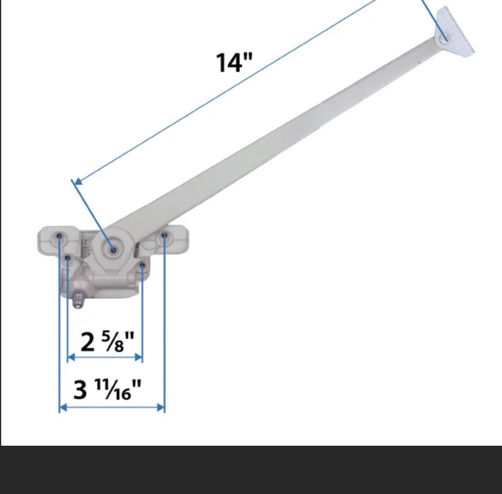 andersen casement operator right hand 14 inch