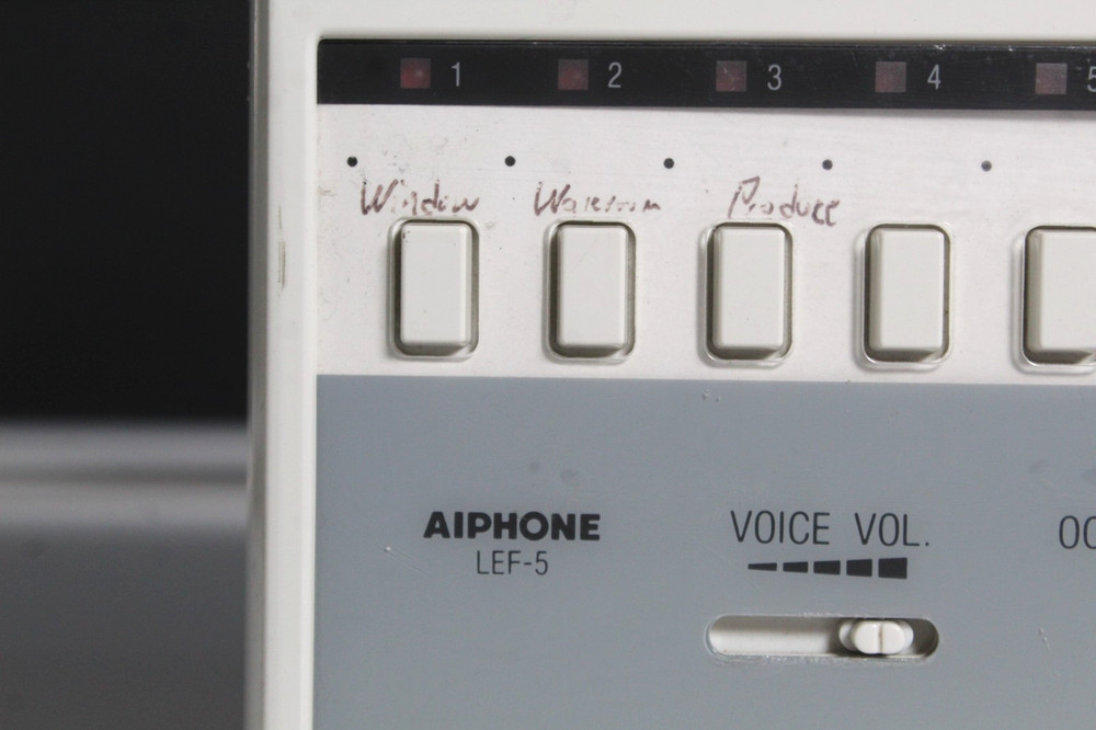 Aiphone LEF-5 Open Voice Selective Call Master Station Intercom