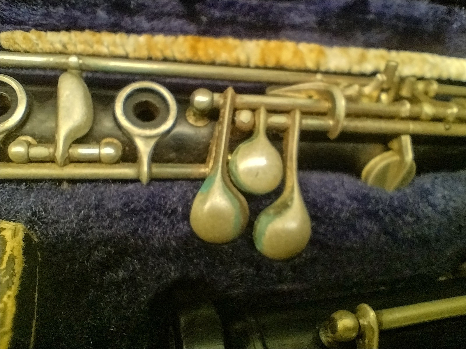 F.Buisson Oboe + Vintage Case Old Antique Musical Instruments