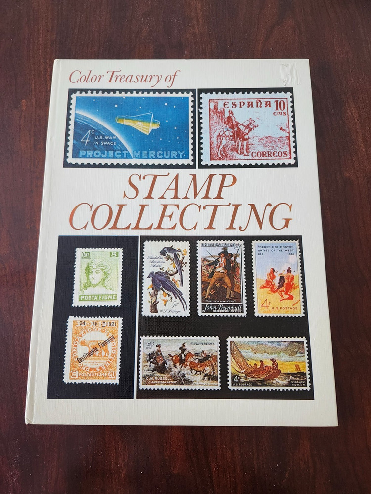 Color Treasury of Stamp Collecting. 1973 Hardcover from Crescent Books