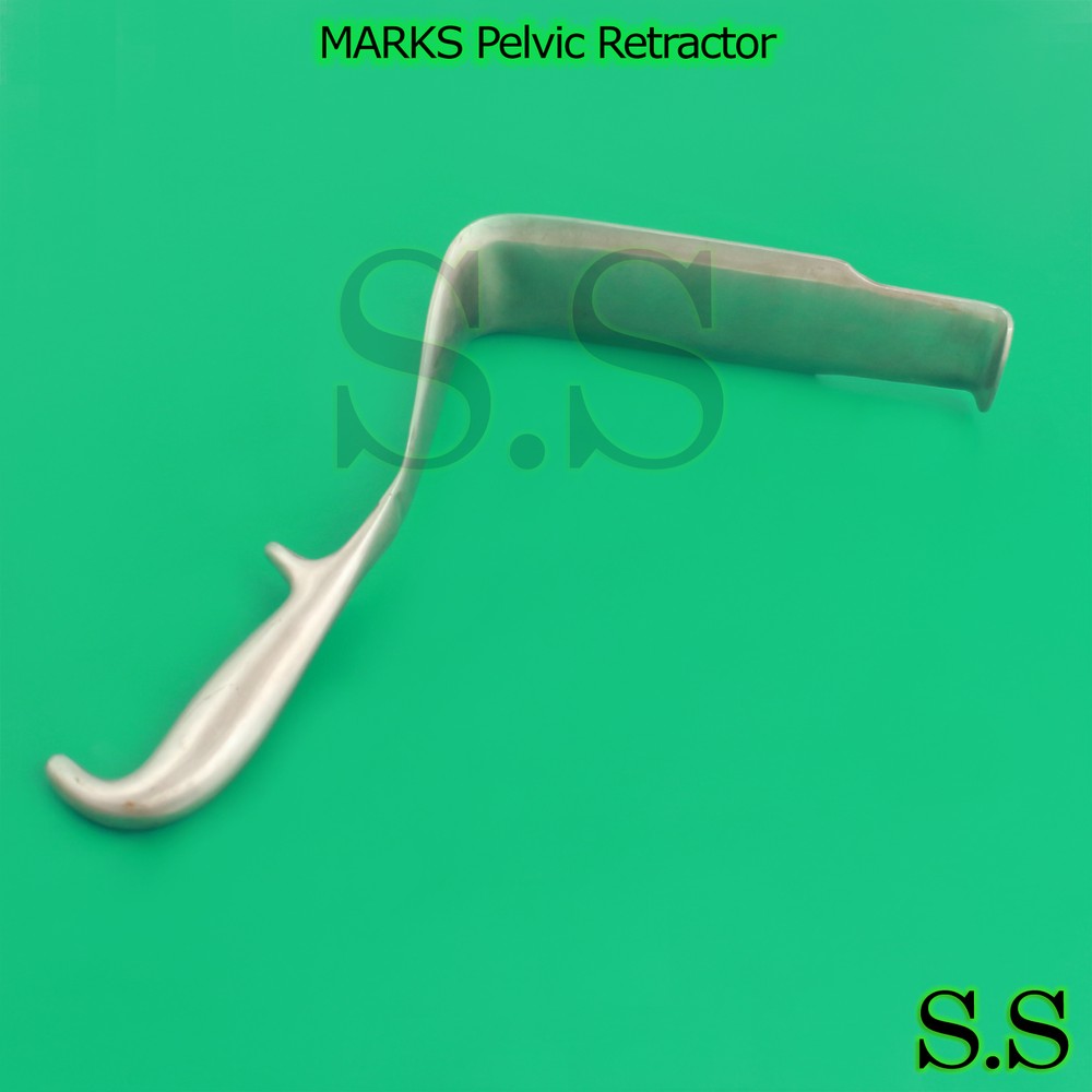 ST. MARKS Pelvic Retractor 7"Working Length Overall 13"