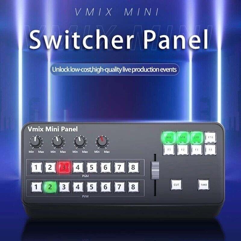 TYST VMIX Mini Panel Switchboard Switcher Control Video Recording for Vmix OBS