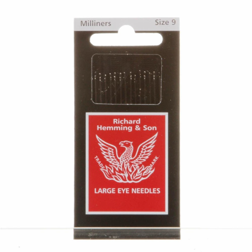 Richard Hemming & Son Milliners Needles - Size 9