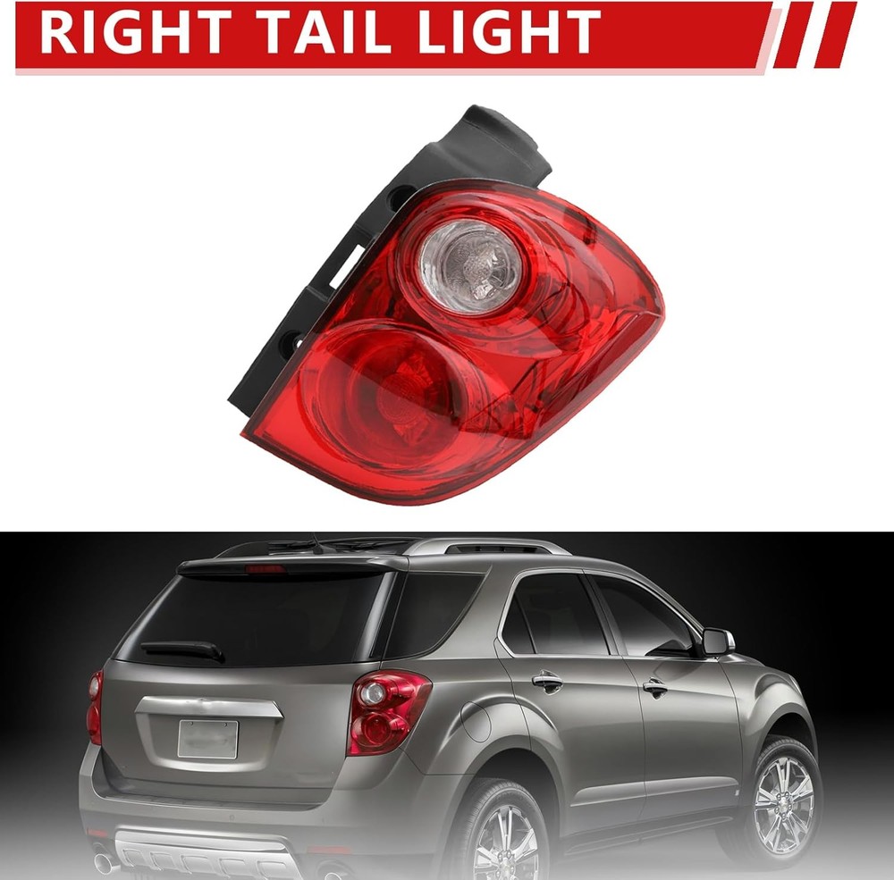 Tail Light Assembly Compatible With 2010 2011 2012 2013 Right Passenger Side