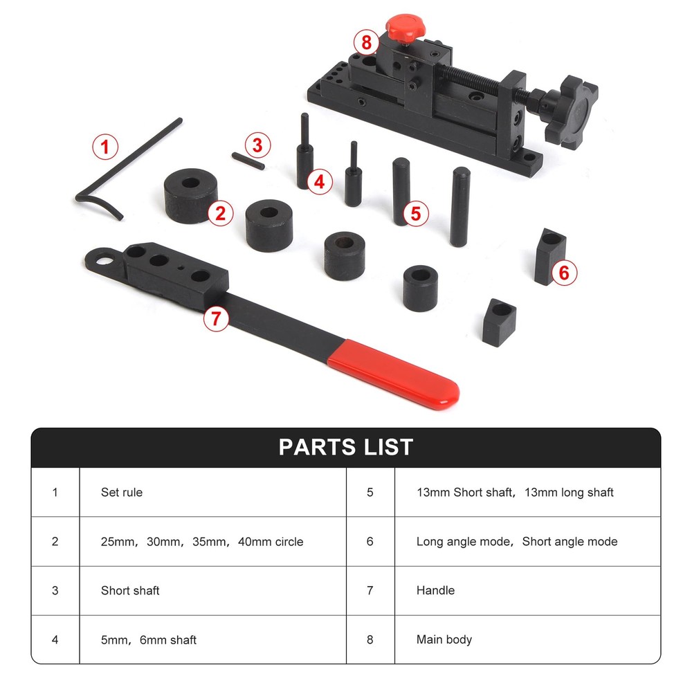 Manual Mounting Mini Universal Bending Bender Forms Wire, Flat Metal and Tubing