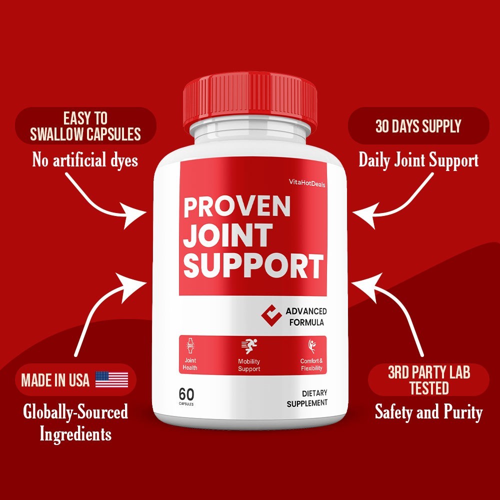 Proven Joint Support Capsules, Max Strength, Joint Support Supplement (10 Pack)