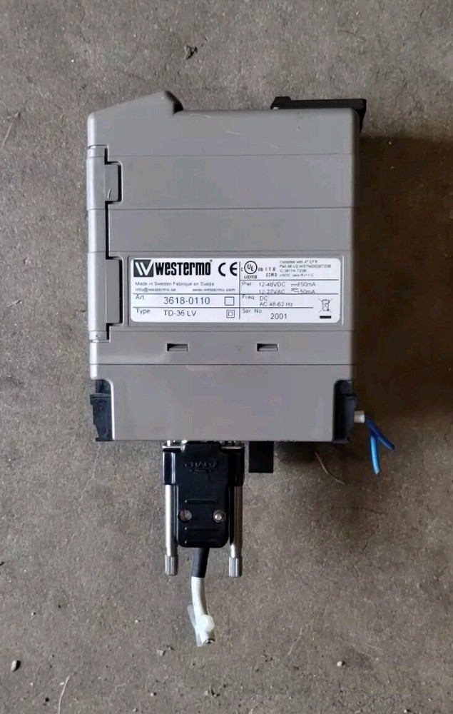 Westermo TD-36LV MODEM 3618-0110. Modem.